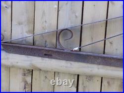 Vintage Heavy Metal Large Sign Hanger