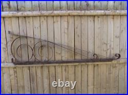 Vintage Heavy Metal Large Sign Hanger
