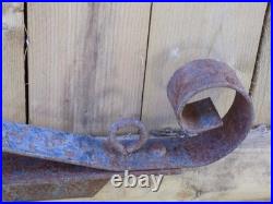 Vintage Heavy Metal Large Sign Hanger