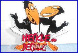 Vintage Heckle And Jeckle 12 Paul Terry Animated Cartoon Character Metal Sign
