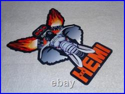 Vintage Hemi 426 Chrysler Dodge Elephant Engine 12 Metal Car Gasoline Oil Sign