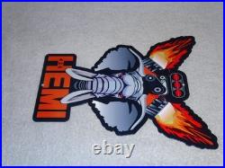 Vintage Hemi 426 Chrysler Dodge Elephant Engine 12 Metal Car Gasoline Oil Sign