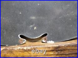 Vintage Hersheys Porcelain Sign Old Aaa Midget Auto Car Races Stadium Speedway