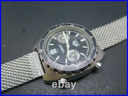 Vintage Heuer Autavia 11063 V Kenya Military 82AF Signed Genuine Cal 12 Watch