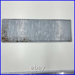 Vintage Hi Plane Pipe Smoking Tobacco Metal Sign Aviation Original