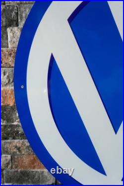 Vintage- High Quality- Volkswagen sign 19.7 (50cm)
