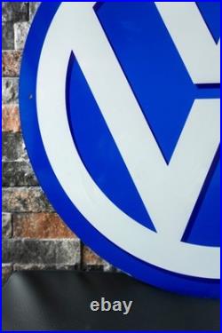 Vintage- High Quality- Volkswagen sign 19.7 (50cm)