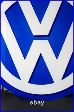 Vintage- High Quality- Volkswagen sign 19.7 (50cm)