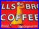 Vintage_Hills_Bros_Coffee_Die_cut_Can_7_3_4_Porcelain_Metal_Gasoline_Oil_Sign_01_agxz