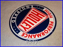 Vintage Holley Carburetor & Auto Car Ignition Parts 12 Metal Gasoline Oil Sign