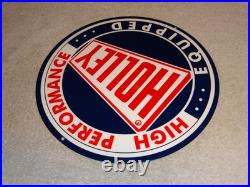 Vintage Holley Carburetor & Auto Car Ignition Parts 12 Metal Gasoline Oil Sign