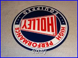 Vintage Holley Carburetor & Auto Car Ignition Parts 12 Metal Gasoline Oil Sign