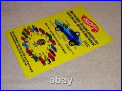 Vintage Hot Wheels Mattel California Custom 12 Metal Die-cast Car Gas Oil Sign