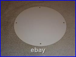 Vintage Husky Gasoline +dog 11 3/4 Porcelain Metal Service Station Gas Oil Sign