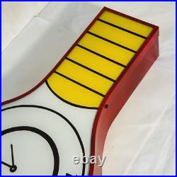 Vintage Illuminated Advertising Sign Alba 1979 Metal And Plexiglass Vintage Illuminated Advertising Sign Alba 1979 Metal And Plexiglass
