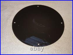 Vintage Indian Motorcycle Dealer 1901! 11 3/4 Porcelain Metal Gasoline Oil Sign