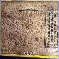 Vintage Indian Motorcycles Sign Toc Springfield Ma Painted Metal Harley Davidson