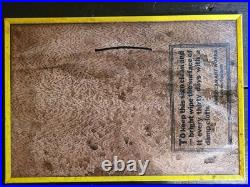 Vintage Indian Motorcycles Sign Toc Springfield Ma Painted Metal Harley Davidson