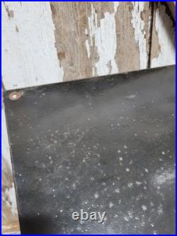 Vintage Jail Porcelain Sign Old Prison Jim Thorp Warden Penitentiary Body Search