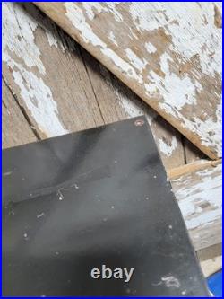 Vintage Jail Porcelain Sign Old Prison Jim Thorp Warden Penitentiary Body Search