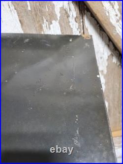 Vintage Jail Porcelain Sign Old Prison Jim Thorp Warden Penitentiary Body Search