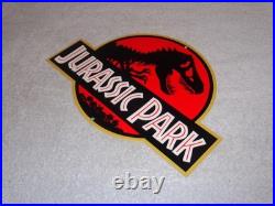 Vintage Jurassic Park Die-cut Dinosaur T-rex 12 Metal Movie 3 Gasoline Oil Sign