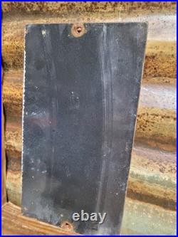 Vintage Ladies Without Escort Not Allowed At Bar Porcelain Sign Old Restaurant