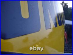 Vintage Large Rare Sunoco Gasoline Arrow 3ft Porcelain Metal Sign Automobile
