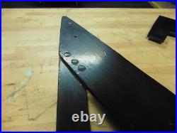 Vintage Letter N Sign old english font heavy steel metal Large 30 x 25 Vintage Letter N Sign old english font heavy steel metal Large 30 x 25