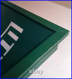 Vintage Little Tavern Shops Restaurant Sign Baltimore Diner Metal & Plexiglass