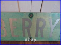 Vintage MULBERRY Av 700 Street Sign /s Two Available Old Street Signs