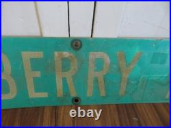 Vintage MULBERRY Av 700 Street Sign /s Two Available Old Street Signs