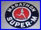 Vintage_Marathon_Super_M_Runner_11_3_4_Porcelain_Metal_Run_Gasoline_Oil_Sign_01_klsa