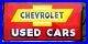 Vintage_Metal_Chevy_CHEVROLET_USED_CARS_Truck_Gas_Oil_18x36_Hand_Painted_Sign_RD_01_bxwm