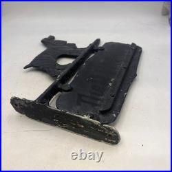 Vintage Metal Cocker Spaniel Double Sided Sign 12 X 12