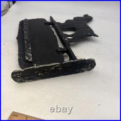 Vintage Metal Cocker Spaniel Double Sided Sign 12 X 12