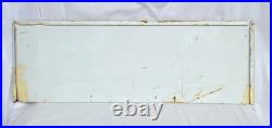 Vintage Metal Hesston Sign Farm Equipment Tractor