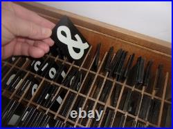 Vintage Metal Letters Numbers Symbols Lot Small and Large Church Sign