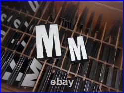 Vintage Metal Letters Numbers Symbols Lot Small and Large Church Sign