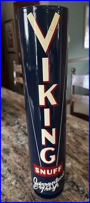 Vintage Metal Odriginal Snuff Chew Tobacco Can Dispenser Metal Sign Advertising