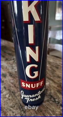 Vintage Metal Odriginal Snuff Chew Tobacco Can Dispenser Metal Sign Advertising