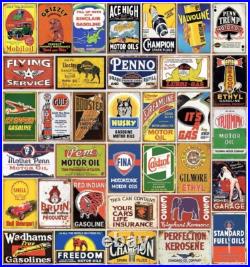 Vintage Metal Sign Collection 35 Reproduced Retro Signs for Home & Garage Vintage Metal Sign Collection 35 Reproduced Retro Signs for Home & Garage