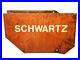 Vintage_Metal_Steel_Painted_Red_Schwartz_One_Sided_Business_Sign_Advertising_01_gq