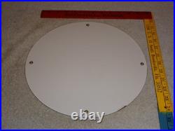 Vintage Mobil Mobilgas Pegasus Horse 11 3/4 Porcelain Metal Gasoline & Oil Sign