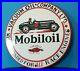 Vintage_Mobil_Mobiloil_Porcelain_Race_Car_Metal_Gargoyle_Gas_Pump_Sign_01_slj