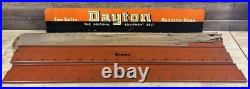 Vintage NOS Dayton Fan Belts Radiator Hose Metal Sign