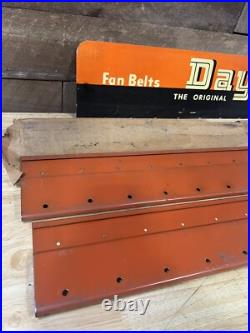 Vintage NOS Dayton Fan Belts Radiator Hose Metal Sign