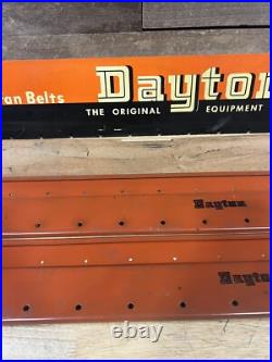 Vintage NOS Dayton Fan Belts Radiator Hose Metal Sign