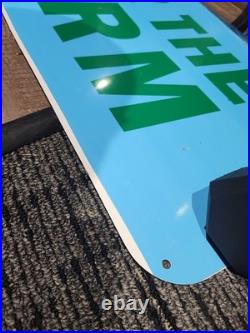 Vintage NOS Kelly Tires From The Farm Metal Sign New