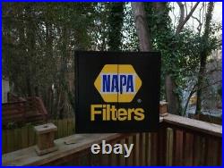 Vintage Napa Gold Filters Metal Cabinet